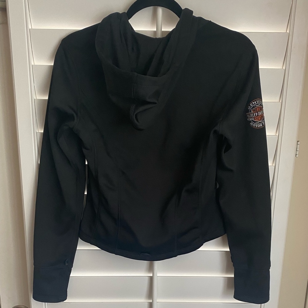 Authentic Harley Davidson Miss Enthusiast 3 in 1 Leather Jacket X Small EUC‌‌‌ - Picture 10 of 15